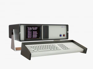 retro computer 06 3D Model