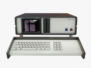 retro computer 06 3D Model