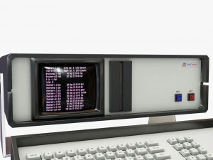 retro computer 06 3D Model