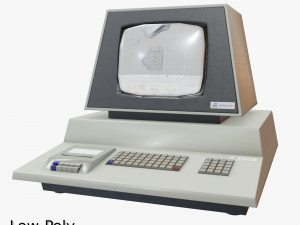 retro computer 07 3D Model