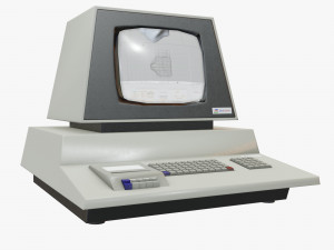 retro computer 07 3D मॉडल