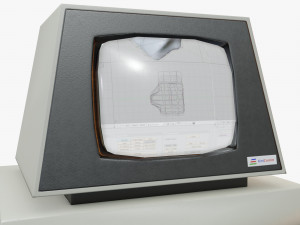 retro computer 07 3D मॉडल