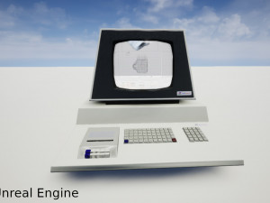 retro computer 07 3D मॉडल