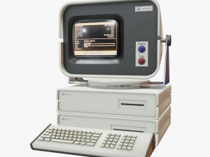 retro computer 08 3D 模型