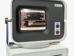 retro computer 08 3D Model