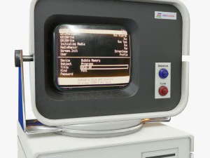 retro computer 08 3D Model