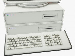 retro computer 08 3D Model