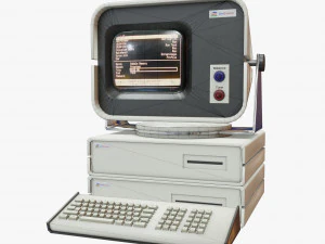 retro computer 08 3D Model