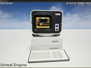 retro computer 08 3D Model