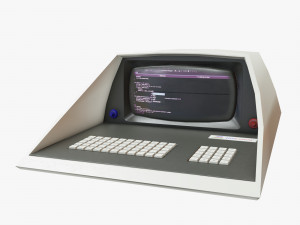 retro computer 09 Modelo 3D