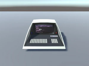 computador retr&ocirc; 09 Modelo 3D
