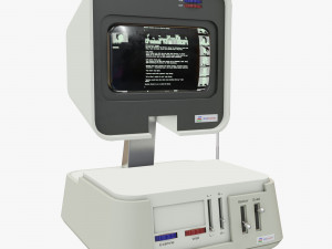 retro computer 10 Modello 3D