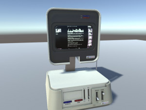 retro computer 10 Modello 3D