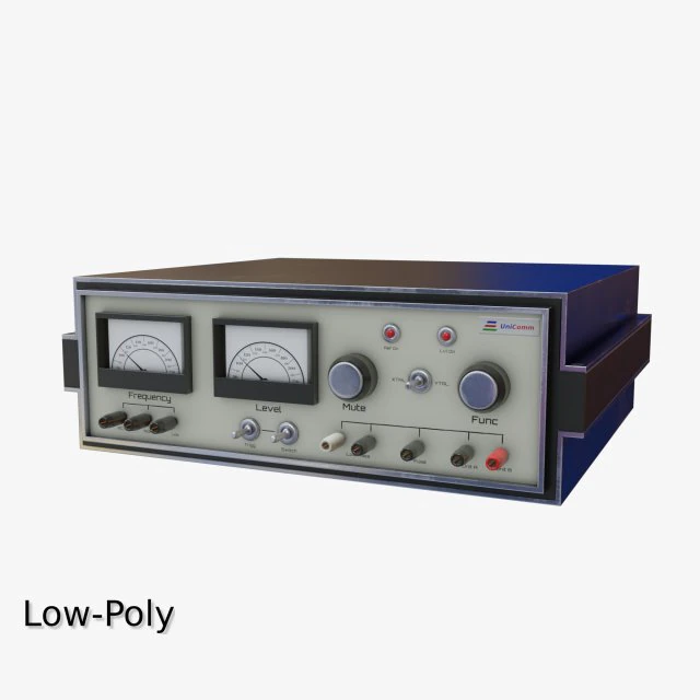 retro computer 13 3D Model .c4d .max .obj .3ds .fbx .stl .blend 