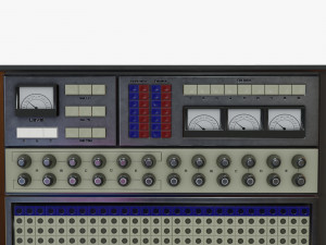 retro computer 15 3D 모델