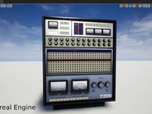 retro computer 15 3D 모델