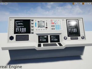 retro computer 16 3D Model