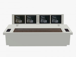 retro computer 18 3Dモデル