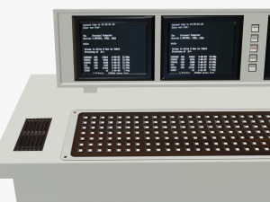 retro computer 18 3Dモデル