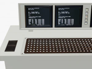 retro computer 18 3D Model
