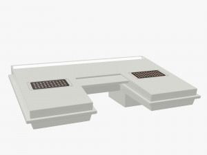 retro computer 19 3D-Modell