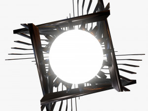 retro futuristic sculpture Modelo 3D