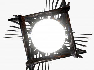 retro futuristic sculpture 3D Model