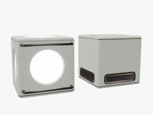 sci fi crates 3Dモデル