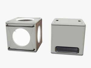 sci fi crates 3Dモデル