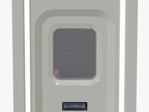 sci fi door 01 3D Model