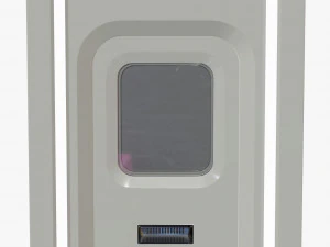 sci fi door 01 3D Model