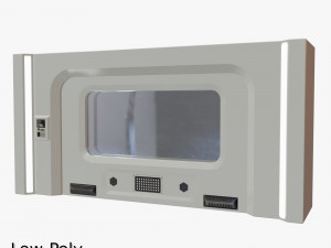 sci fi door 02 3D Model