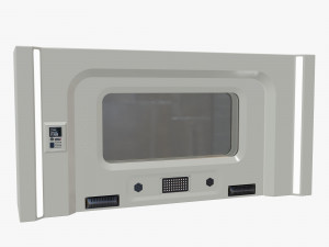 sci fi door 02 3D Model
