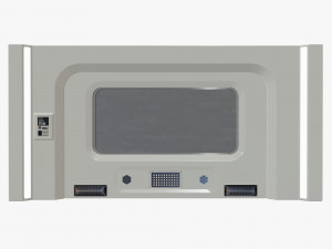 sci fi door 02 3D Model