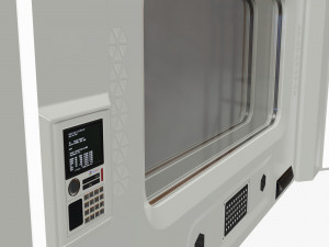 sci fi door 02 3D Model