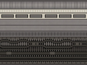 sci fi door 02 3D Model
