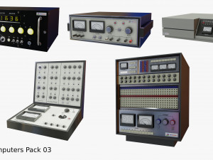 retro computers pack 03 Modelo 3D
