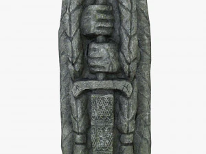 celtic idol 05 3D Model