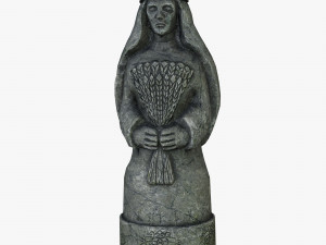 celtic idol 06 Modello 3D