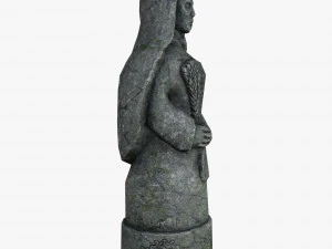 celtic idol 06 3D Model