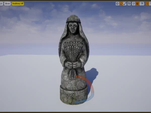 celtic idol 06 3D Model