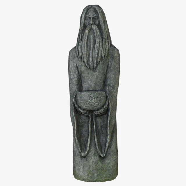 celtic idol 07 3D Model .c4d .max .obj .3ds .fbx .stl .blend