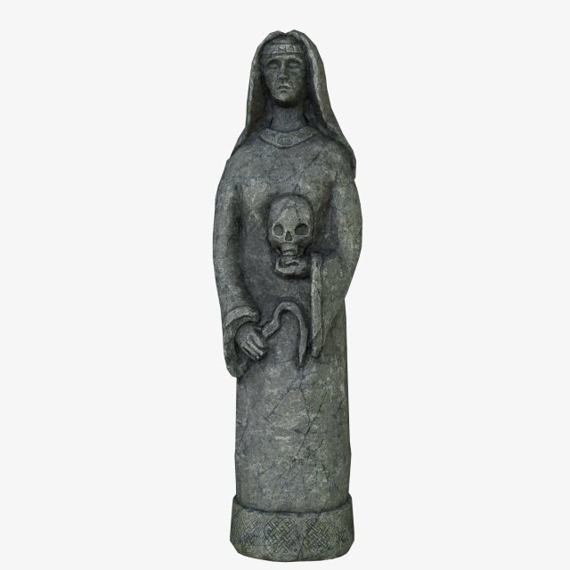 celtic idol 08 3D Модель .c4d .max .obj .3ds .fbx .stl .blend 
