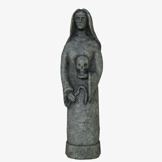 celtic idol 08 3D Model .c4d .max .obj .3ds .fbx .stl .blend 
