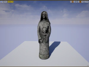 celtic idol 08 3D Model
