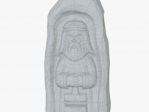 celtic idol 09 3D Modell