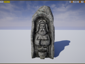 celtic idol 09 3D Modell