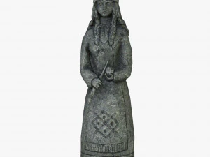 celtic idol 12 3D Model