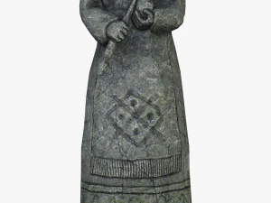celtic idol 12 3D Model