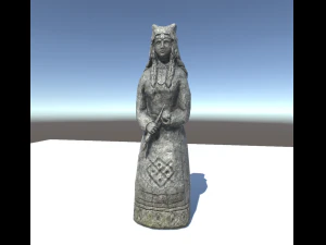 celtic idol 12 3D Model